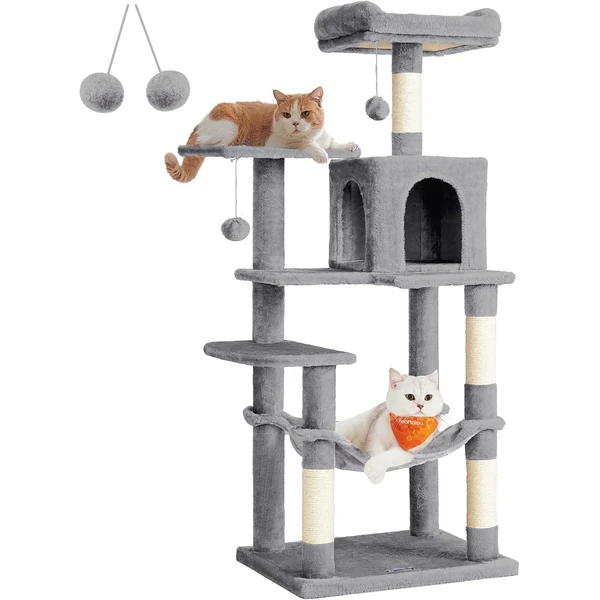 Feandrea Arbre à Chat, Hauteur 137.7 cm, Taille L, Multi-Niveaux — Feandrea, noté 4.6/5