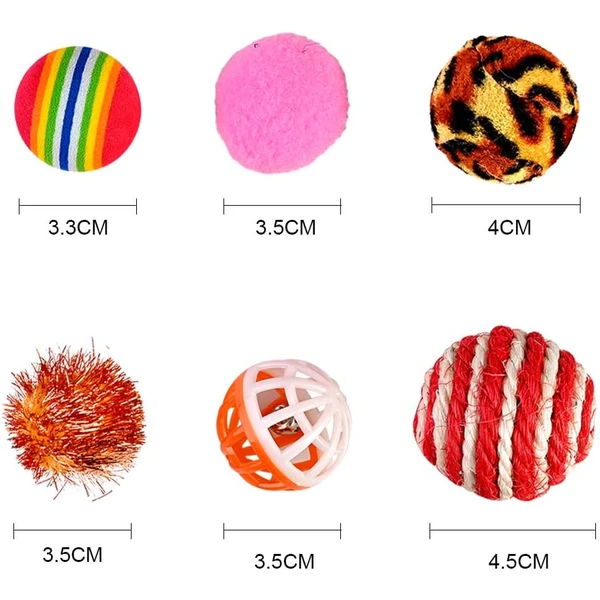 GOLDGE Jouets Chat Interactif, 16 pièces Jouets Chat | Souris, Balles, Baguettes de Plumes pour Kitty, Jouets Interactifs — GOLDGE, noté 4.3/5