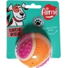 Aimé - Balle pour Chien 5 en 1 Saveur Bœuf - Jouet Interactif/Éducatif pour Développer et Stimuler les 5 Sens - Résistant Toutes Races et Tous Âges - Balle 6 cm — Aimé, noté 4.4/5