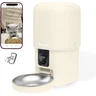 Bandit - Distributeur de croquettes Intelligent - Crème - 4L | Caméra HD et Micro - Suivi Diététique - Pour Chats et Petits Chiens - 15 Repas Programmables - Réservoir 4L Hermétique — French Bandit, noté 4.2/5