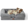 Bedsure Panier Chien Dehoussable Lavable Petit Canapé Chien, 71x58cm, Gris — Bedsure, noté 4.5/5
