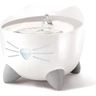 Catit Pixi Abreuvoir Fontaine en Acier Inoxydable pour Chats, 2,5 l, Blanc | Fontaine à eau pour chat avec triple filtre et options de boisson ergonomiques — Catit, noté 4.3/5