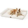 COZY KISS Panier Orthopédique pour Chien Taille XL, Lit pour Animaux Lavable, Canapé en Fausse Fourrure pour Chiens De Grande Taille, Anti, Dérapant, Imperméable, Doux, Chaud, L, 112x81x18cm, Beige — COZY KISS, noté 4.7/5