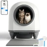 Devoko 90L Litiere Chat Autonettoyante, Litiere Automatique Multi-Chats | Sécurités Multiples, Pilotage Par APP, Entrée Basse Et Désodorisation Pour Litiere Pour Chat Autonettoyante. — Devoko, noté 4.2/5
