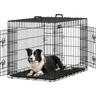Feandrea Cage pour Chien Pliable avec 2 Portes, Plateau Amovible, 107 x 70 x 77,5 cm, Taille XL, Noir PPD42H — Feandrea, noté 4.6/5