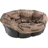 Ferplast Rembourrage de Rechange pour niches pour Chiens et Chats, Coussin rembourré pour Niche en Plastique (Non Incluse), Lavable, réglable 52 x 39 x 21 cm, Marron XXS — Ferplast, noté 4.4/5