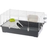 FERPLAST Cage Rongeur LAPIN 100 pour Lapins, Cochons d'Inde, en Métal, Accessoires inclus : Mangeoire, Abreuvoir, Maison, Gamelle. 95x57xh46cm — Ferplast, noté 4.2/5