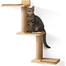 FUKUMARU Étagère Murale d'escalade pour Chat avec Griffoir en Jute pour Chat, Ensemble de Meubles muraux pour Grimper, Jouer, Faire la Sieste, Gratter — FUKUMARU, noté 4.6/5