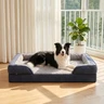 JOEJOY Panier Chien Grande Taille Orthopedique, Memoire de Forme Lit pour Chien Dehoussable Lavable, Coussin avec Structure en Nid d'abeille et Doublure Imperméable, Gris Foncé — JOEJOY, noté 4.6/5