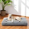 Pawk Panier Chien Grande Taille, XL Coussin Chien Dehoussable Lavable, Lit pour Chiens Moelleux Respirant Antidérapant pour Grande Chiens et Chats, 107x69x10cm — Pawk, noté 4.4/5