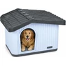 VOUNOT® Maison pour Chien Imperméable avec Toit Incliné Niche Extérieur Intérieur avec Aération et Pieds Antidérapants 75x63x51cm Abri Confortable pour Chat Chien et Lapin Blanc — vounot, noté 4.4/5